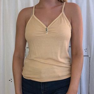 Yellow Soft & Sexy Rib Cami Large
